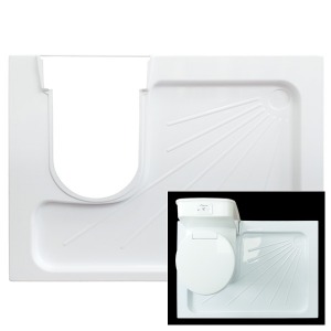 카세트변기 플루캠프 W5000 전용 욕실바닥 (배수구 1구)
